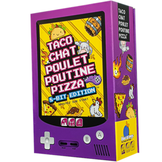 Blue Orange Taco, Chat, Poulet, Poutine, Pizza - Édition 8 Bit [français]