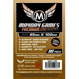 Mayday Games Protecteurs de cartes (65mm x 100mm) - Paquet de 80 [MDG-7106]