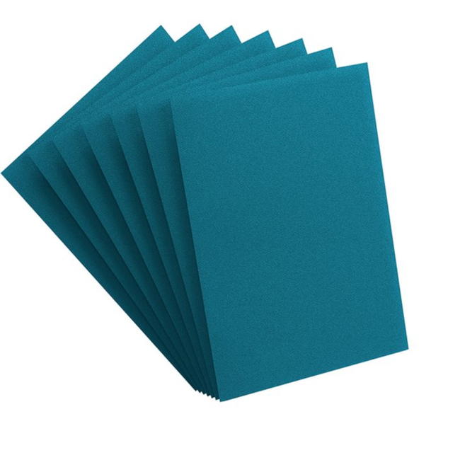 Matte Prime Blue Sleeves (66mm x 91mm) - Pack of 100