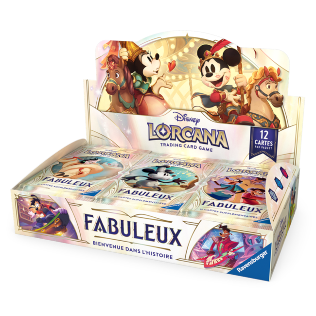 Ravensburger Disney Lorcana (9) - Fabuleux - Booster Pack Display x24 [français]