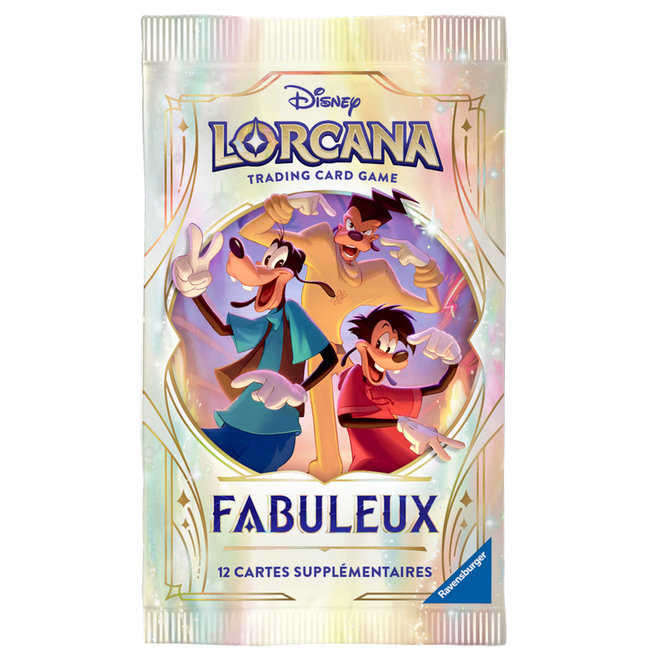 Disney Lorcana (9) - Fabuleux - Booster Pack Sleeved [french]