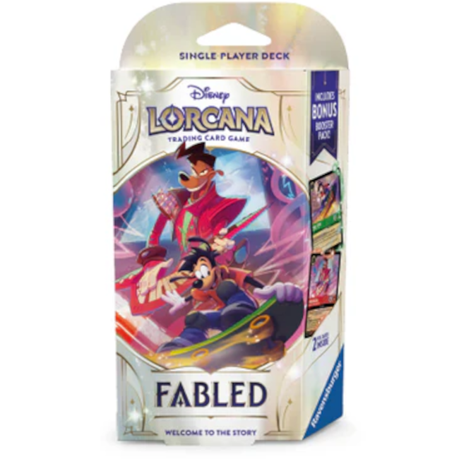 Disney Lorcana (9) - Fabuleux - Starter Deck - Ruby & Émeraude [français]