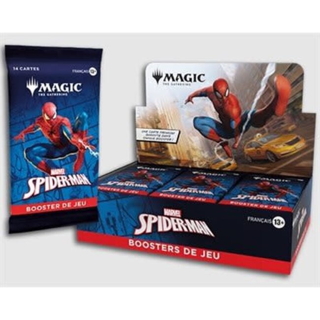 Wizard of the Coast Magic : The Gathering - Marvel's Spider-Man - Boosters de jeu [french]