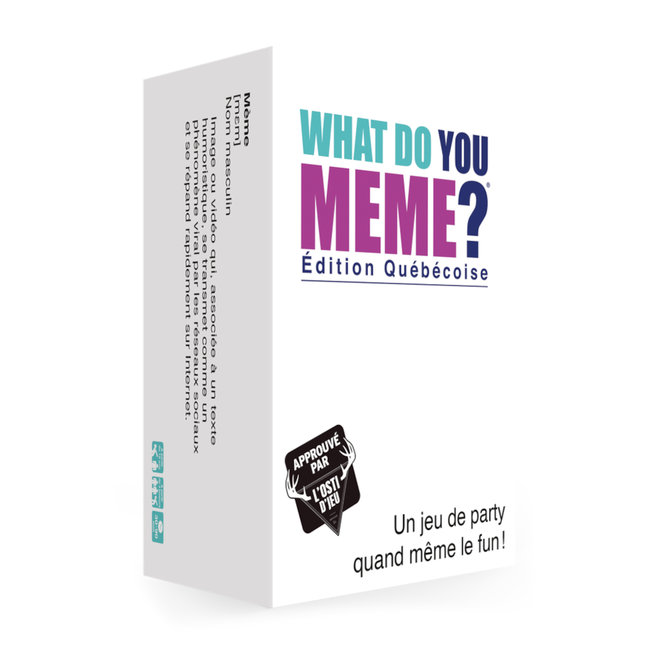 What do you Meme - Édition Québécoise GIF [french]