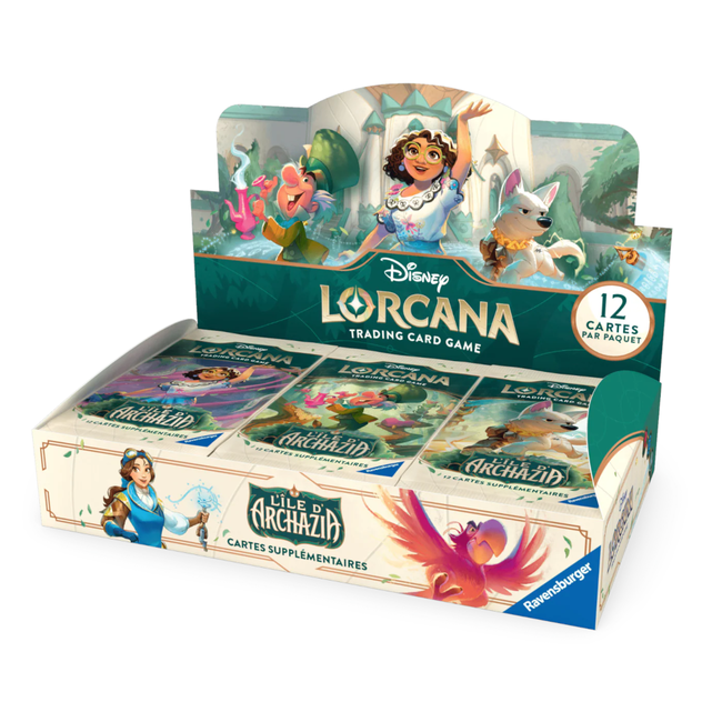 Disney Lorcana (7) - L'île d'Archazia - Boîte de 24 boosters [français]