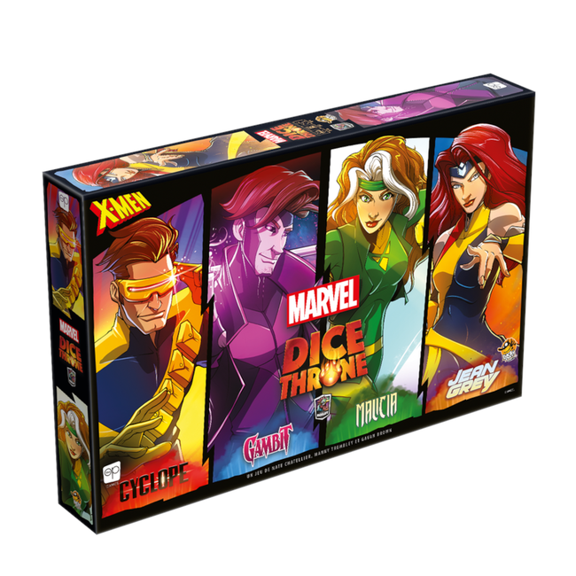Lucky Duck Games Marvel Dice Throne - X-Men (Cyclops & Gambit) [french]