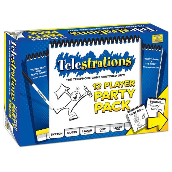 USAopoly Telestrations - 12 Player Party Pack [anglais]
