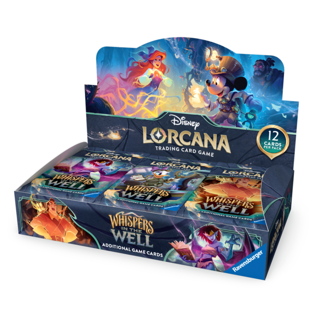 Ravensburger Disney Lorcana (10) - Whispers in the Well - Booster Pack Display x24 [english]