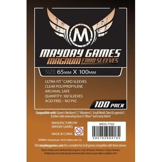 Mayday Games Protecteurs de cartes (65mm x 100mm) - Paquet de 100 [MDG-7102]