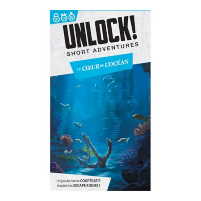 Unlock! - Short Adventures (12) - Le Cœur de l'Océan [french]