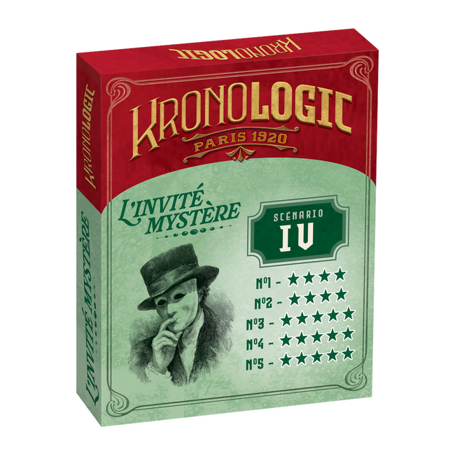 Super Meeple Kronologic Paris 1920 : Extension. l'Invité Mystère [français]