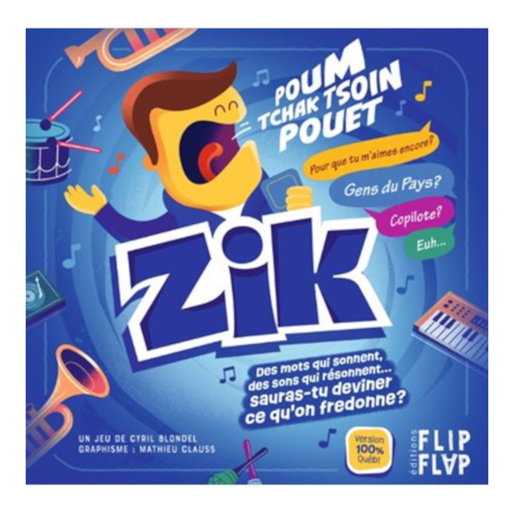 Zik - Edition 100% Queb. [Français] - Boutique La Revanche