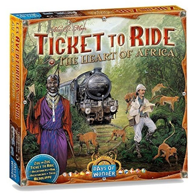 Aventuriers du rail (les) : Au coeur de l'Afrique [multilingue]