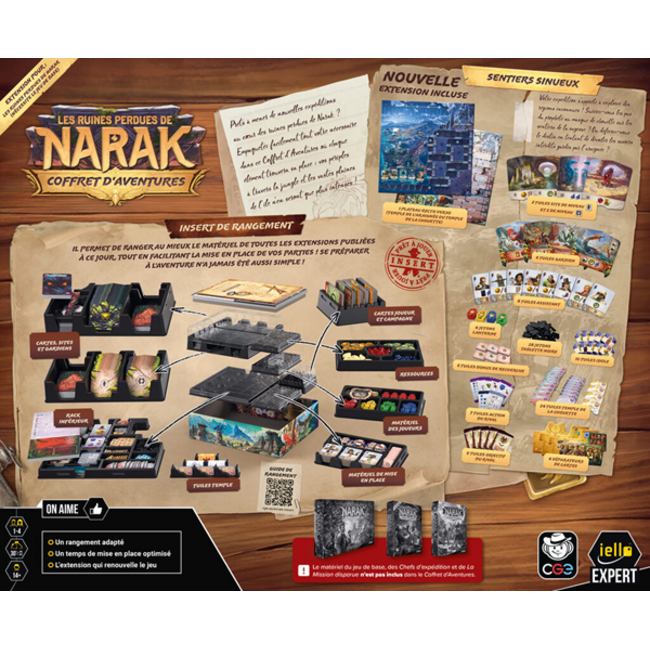 Les Ruines Perdues de Narak - ext. BigBox : Le Coffret d’Aventure (fr)