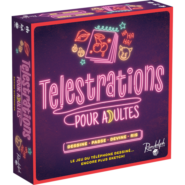 Randolph Telestrations pour Adultes : Éd. Québécoise - (french)