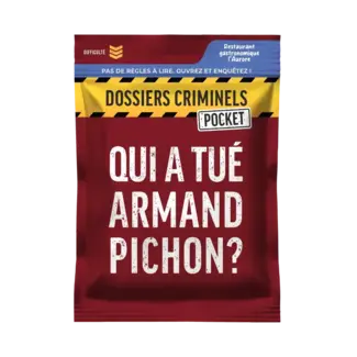 Platonia Games Dossiers Criminels Pocket : Qui a tué Armand Pichon? [French]