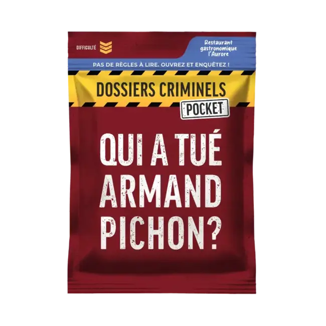 Platonia Games Dossiers Criminels Pocket : Qui a tué Armand Pichon? [French]