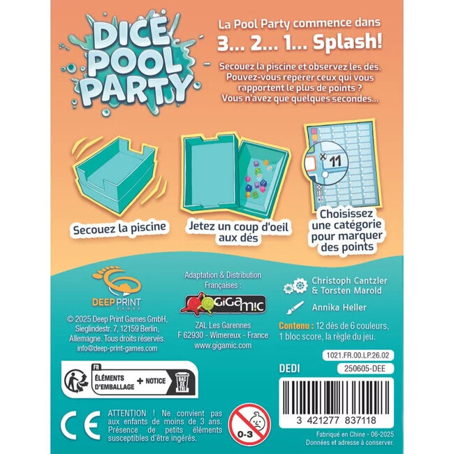 Dice Pool Party [French]