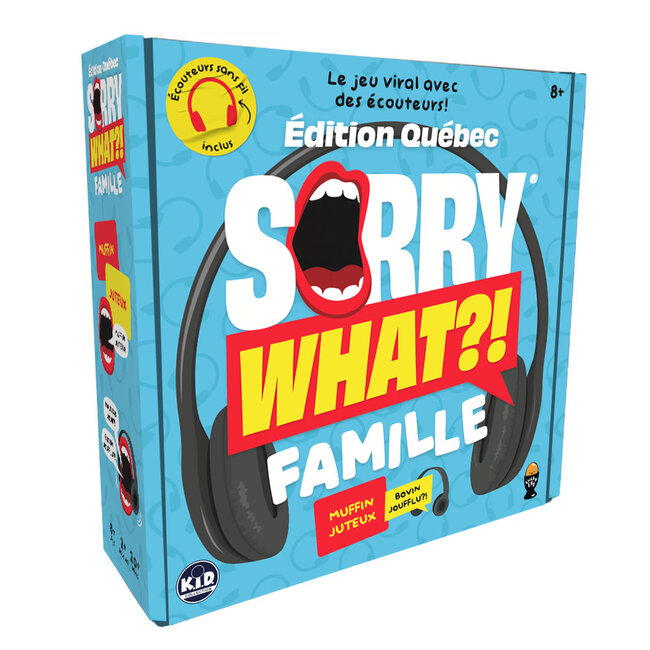 Lucky Egg Jeu Sorry What?! - Édition Famille [French]