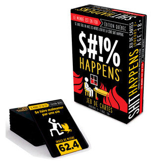 Goliath Jeu Shit Happens - Le monde est en feu Édition Québec [Français]