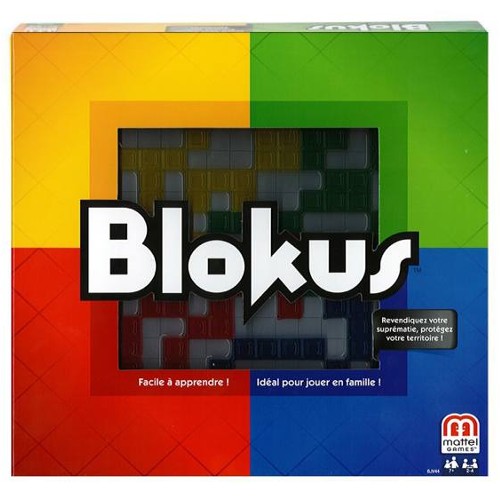 Mattel Games Blokus, Jeu de société Multilingue, 2 - 4 joueurs, 30 minutes,  7 ans et plus