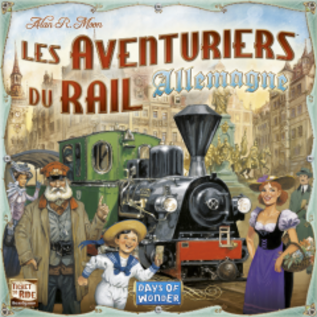 Aventuriers du rail (les) - Allemagne [français]  - Copie endommagée - 001