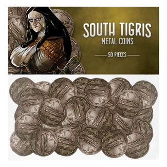 Pixie Games Voyageurs du Tigre du Sud : pièces de métal