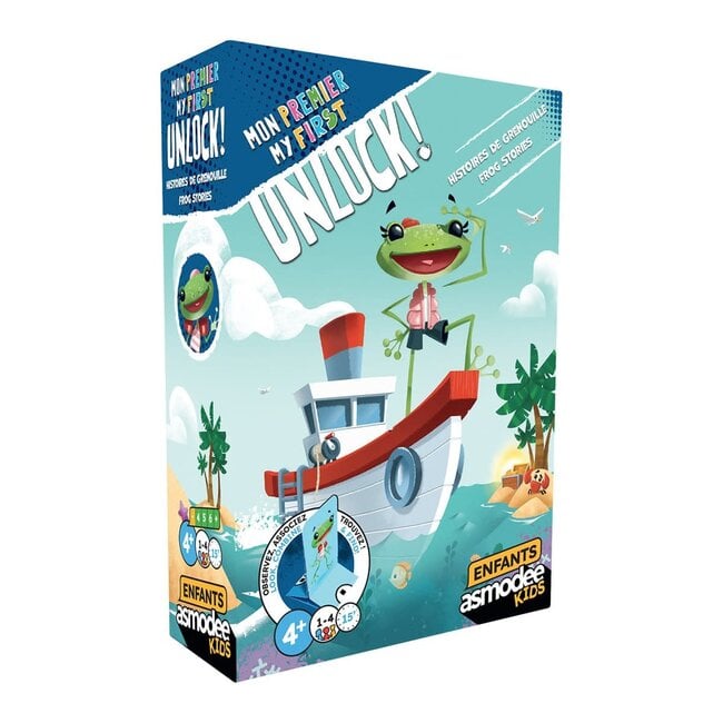 Mon premier Unlock - Histoires de grenouilles [multilingue]