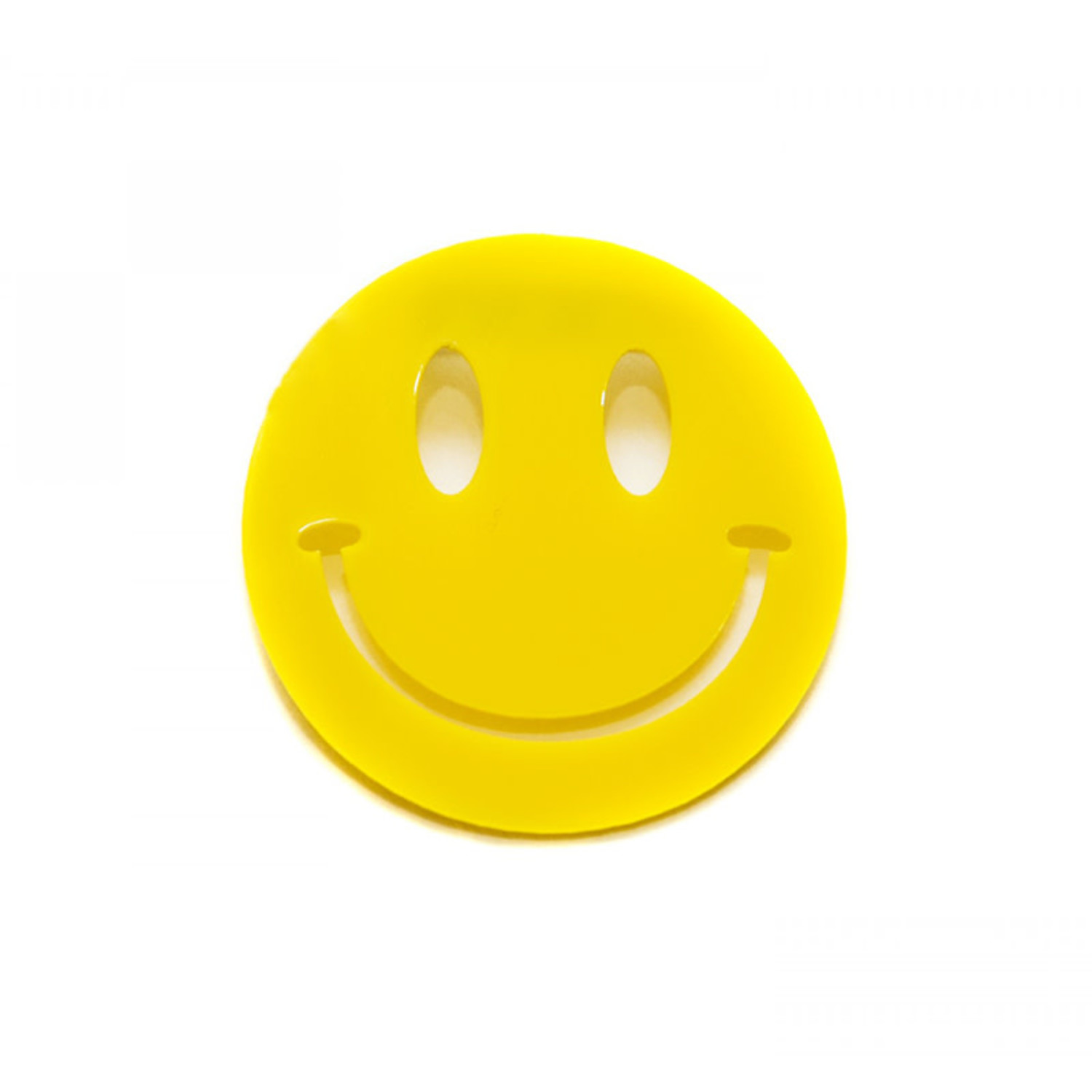 smiley brooch