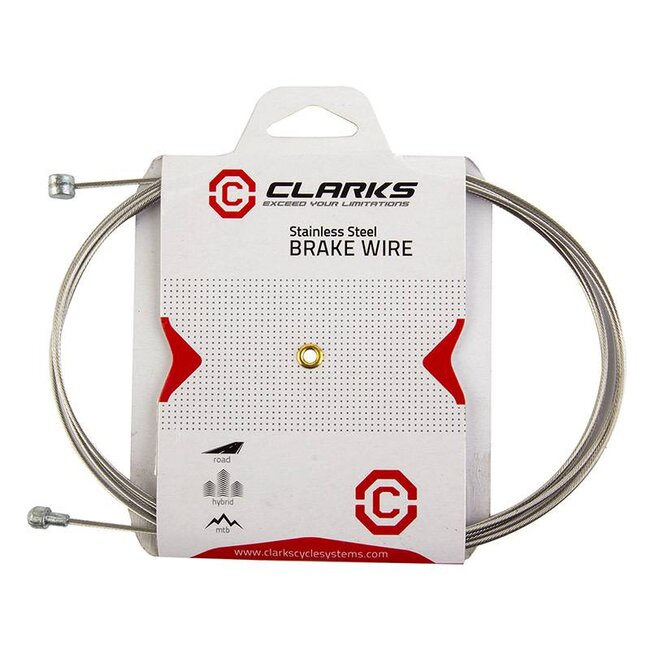 CLARKS CABLE BRAKE WIRE SS 1.5x2000 UNIV*