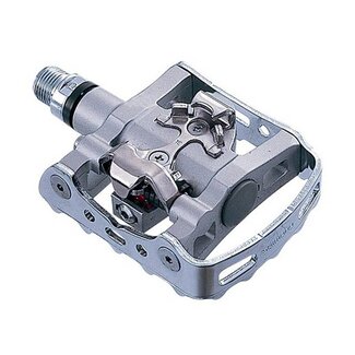 Shimano PEDALS SHI PD-M324 SPD SGL SIDE SILVER ALLOY