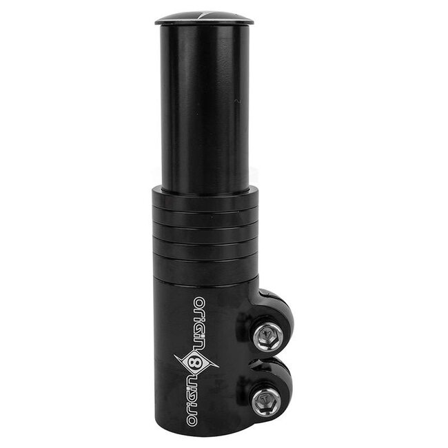 ORIGIN8 X-TRA LIFT STEM RISER 105mm 1-1/8 BLK*