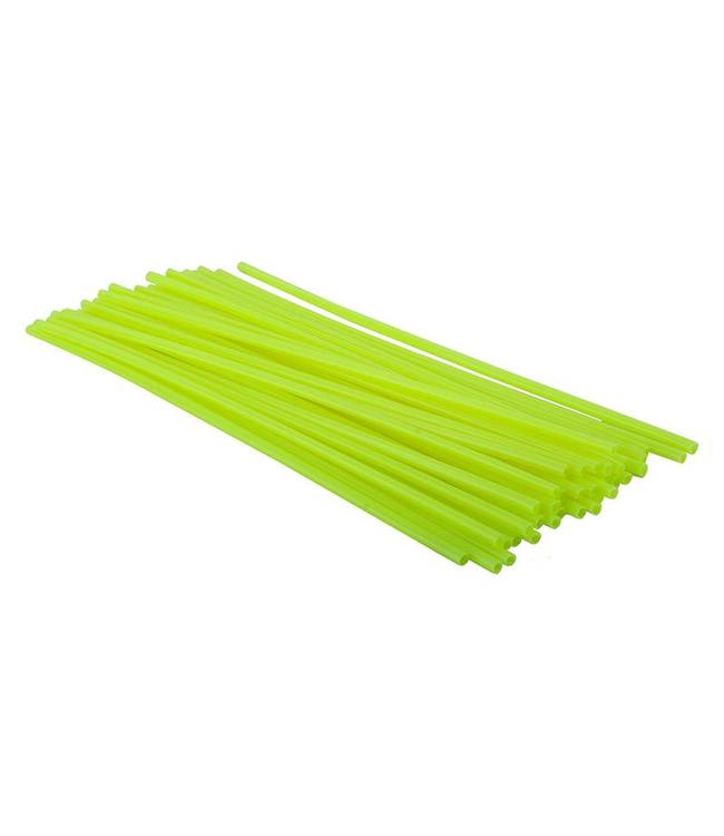 SPOKE COVERS 300mm YELLOW 36pc SC BICYCLES