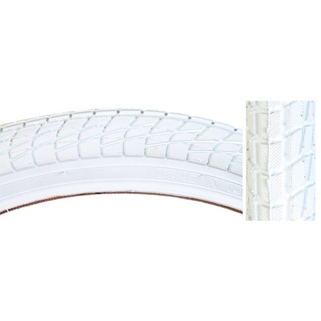 SUNLITE TIRES 20x1.95 WHITE/WHITE KONTACT K841*