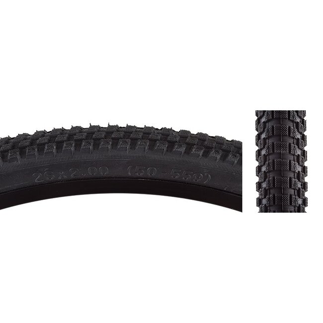 TIRES SE RACING CUB 26x2.0 BK/BK WIRE/27 - SC BICYCLES