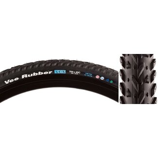 Vee Tire Co. X-C-X Mountain Tire: 700x40C Folding Bead Black