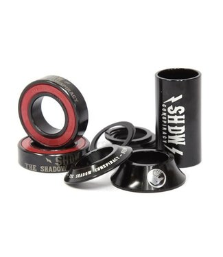 Shadow Conspiracy BMX Bike Stacked Mid Bottom Bracket 19mm Raw Polish