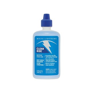 White Lightning CLEAN RIDE LUBE 4oz