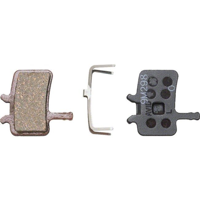 BRAKE SHOES AVID DISC JUICY/BB7 ORG/STL - SC BICYCLES