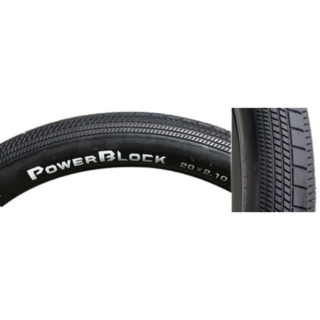 POWERBLOCK 20x1-3/8 WIRE BK
