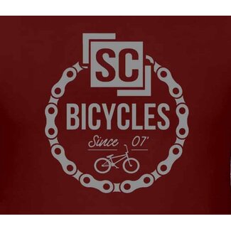 SC BICYCLES SC BICYCLES MAROON HOODIES (ADULT SIZES)