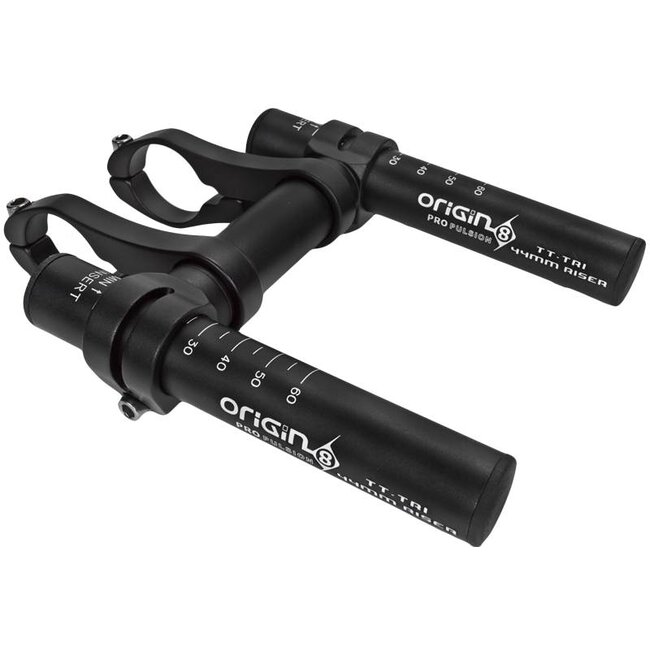 ORIGIN8 MINI TRI CLIP ON BAR ENDS BLACK*