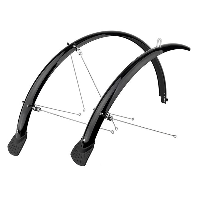 SUNLITE FENDERS  FULL SS STAY 700x45mm BK*