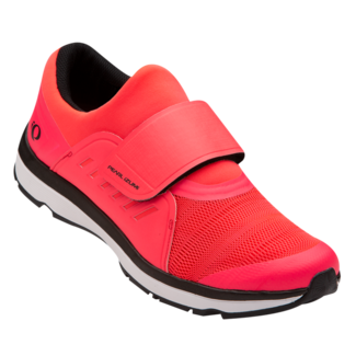 Pearl Izumi VESTA STUDIO - Women Cycling Shoe - BLACK / ATOMIC RED - 40.5