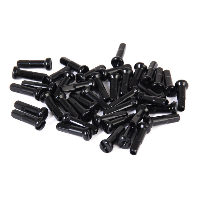 USA Brand Alloy Nipples 37 PER PACK black