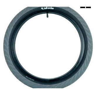 TALL ORDER Wallride Tyre - Grey With Black Sidewalls 2.35"