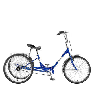 sun sc7 folding bike