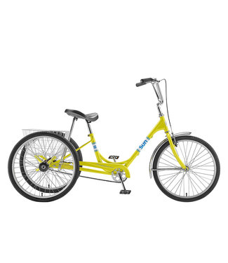 sun sc7 folding bike