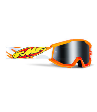 FMF POWERCORE YOUTH GOGGLE ASSAULT GREY CAMO MIRROR SILVER LENS