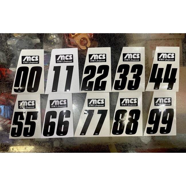 MCS number BLACK small pair